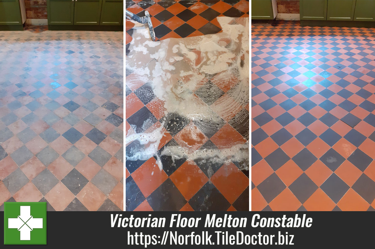 Seal and Go Extra used to Seal Grade II Listed Kitchen Floor in Melton Constable Norfolk