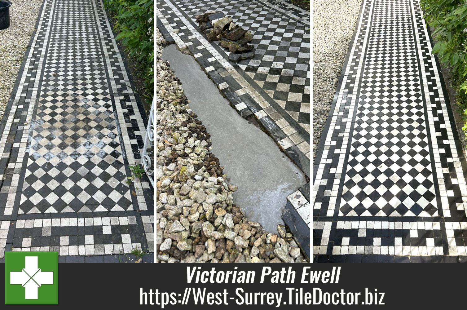 Sealing External Tiling with Outdoor Rated Tile Doctor X-Tra Seal in Ewell Surrey