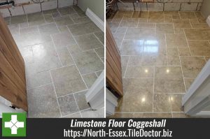 Limestone Floor Renovation Coggeshall