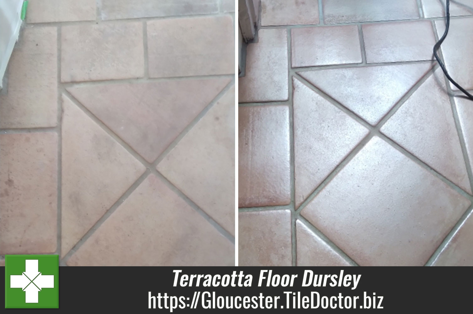 Adding a Subtle Sheen to Terracotta Tiles with Tile Doctor Seal and Go Extra in Dursley