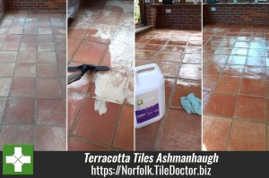 Terracotta Tiled Conservatory Floor Renovation Ashmanhaugh Wroxham