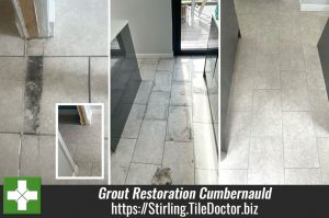 Ceramic Tiled Floor Grout Restoration in Cumbernauld