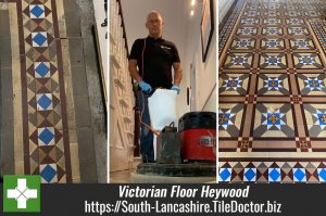 Victorian Tiled Floor After Renovation Heywood