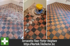 Victorian School House Terracotta Floor Renovation Potter Heigham